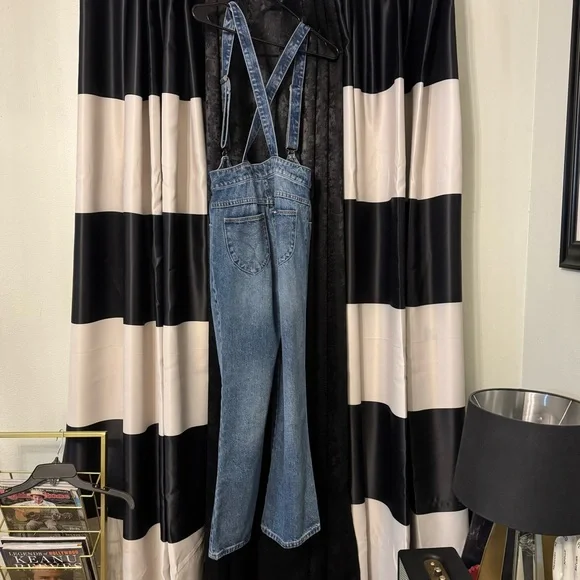 ROLLAA ROLLA’S HIGHWAY OVERALLS CROPPED FLARE JEANS - Picture 5 of 9